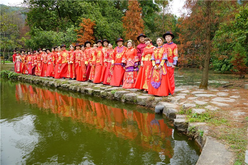 The collective wedding of 'Hong Da Hong' and 'China Hong' is so beautiful!-Guangdong Handar