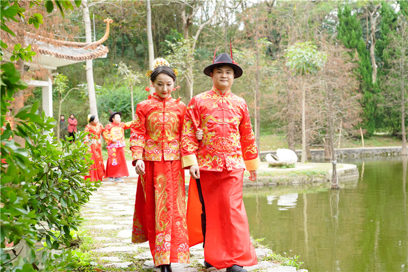 The collective wedding of 'Hong Da Hong' and 'China Hong' is so beautiful!-Guangdong Handar