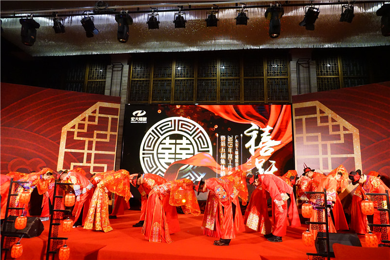 The collective wedding of 'Hong Da Hong' and 'China Hong' is so beautiful!-Guangdong Handar